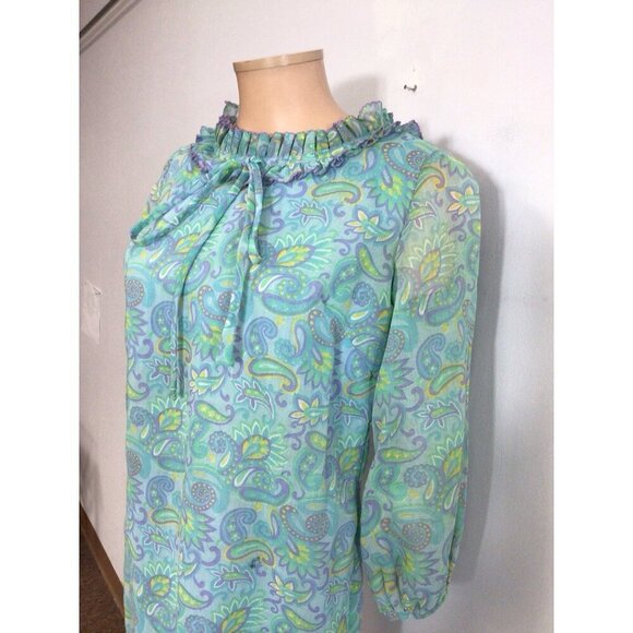 Zazie Vintage Mod 70’s Dress Designed in London Womens Small - Picture 9 of 9